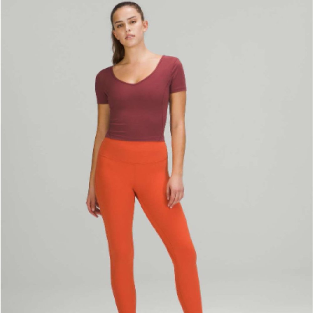 Lululemon Align T-Shirt Smoky Red
